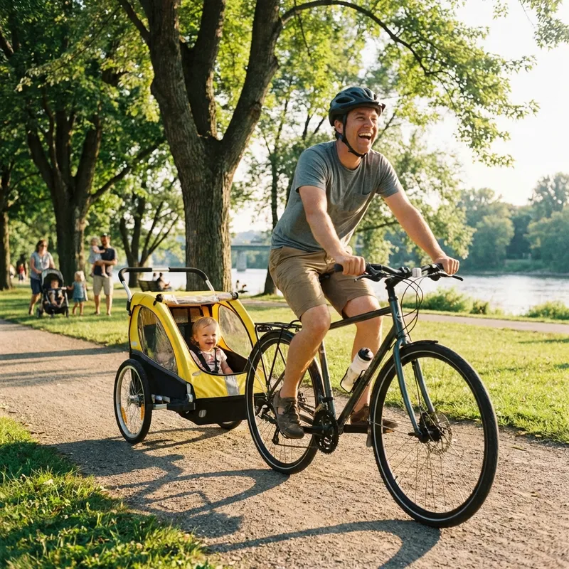 Siège Bébé ou Remorque Vélo ? Le Guide Sécurité pour Parents (Crash-Test)