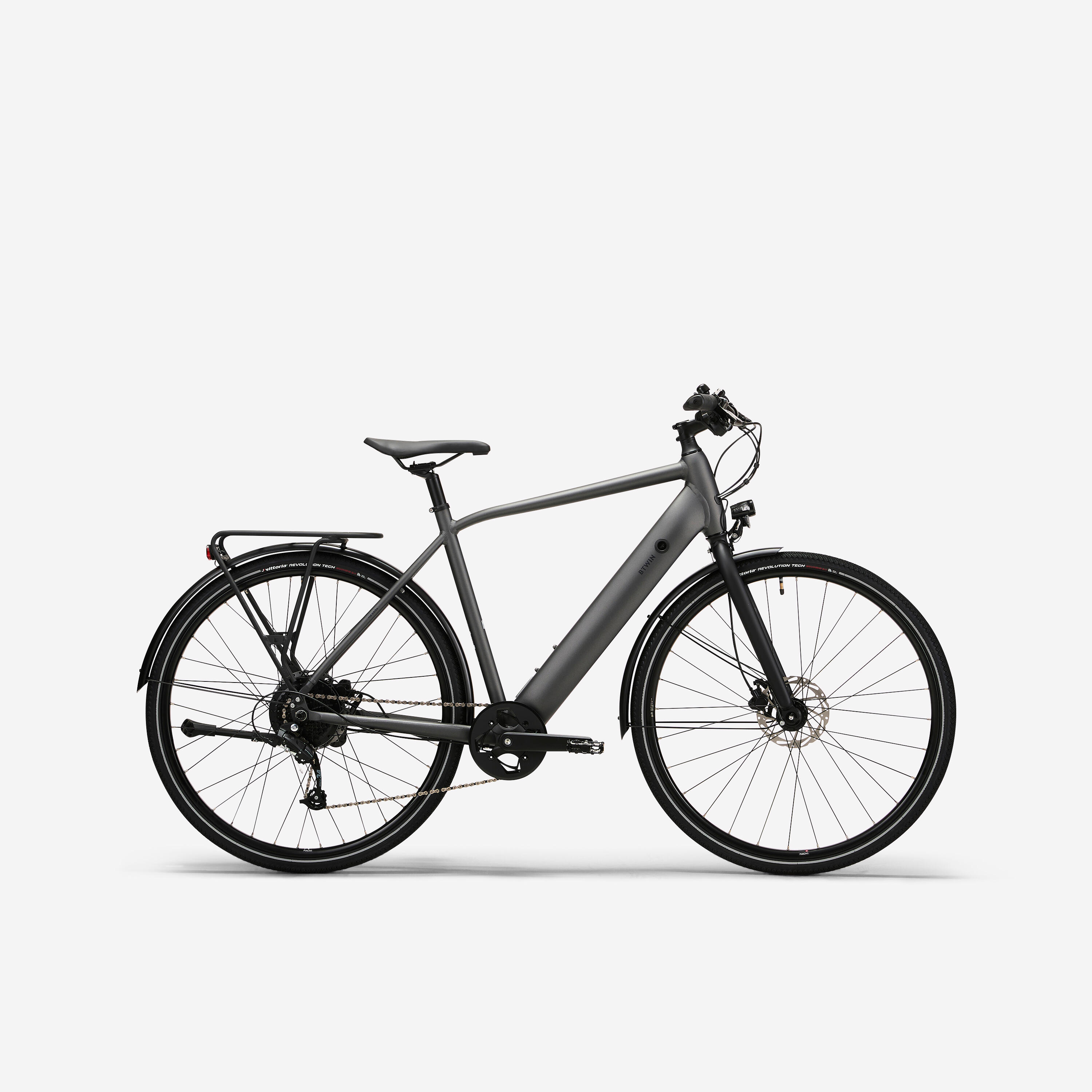 Vélo Ville Long Distance 500 Assistance Électrique Cadre Haut