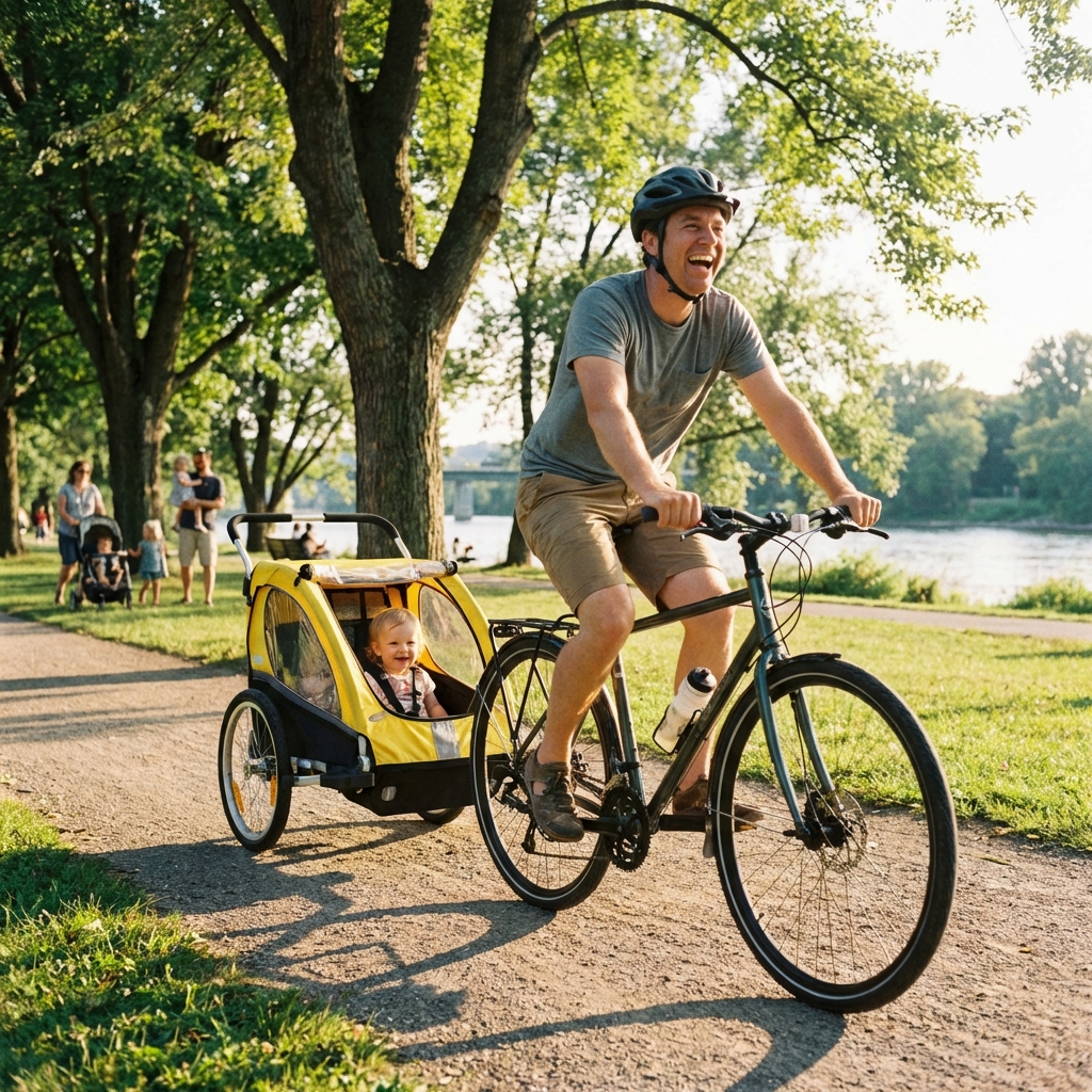 Siège Bébé ou Remorque Vélo ? Le Guide Sécurité pour Parents (Crash-Test)
